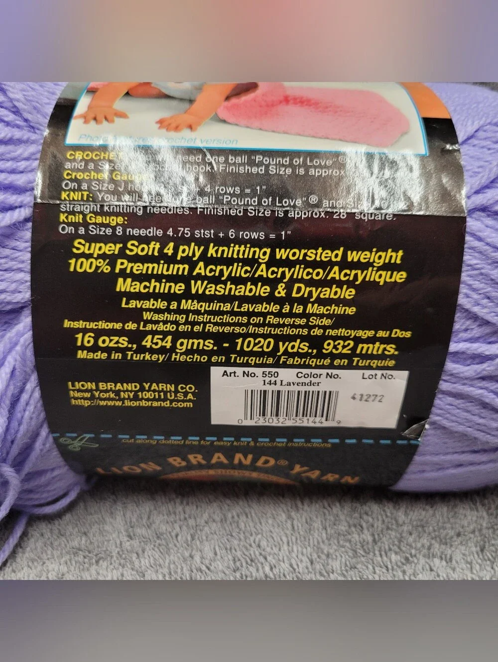 Lyon Brand Yarn soft baby